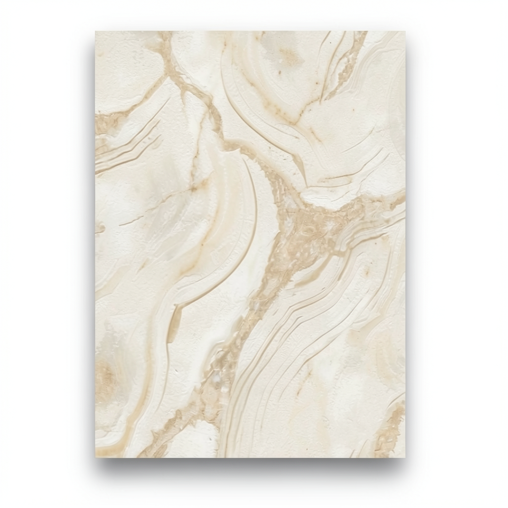 Italian Marble Wall Covering 10m x 1.06m Beige, Model 84655