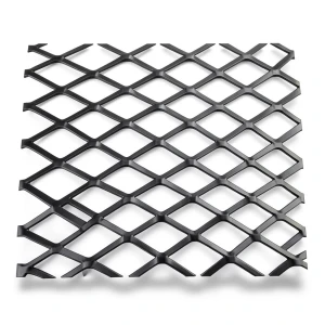 Hot Rolled Black Steel Expanded Metal Mesh Thickness 3 mm Width 2.44 m Length 6 m