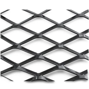 Hot Rolled Black Steel Expanded Metal Mesh Thickness 5.8 mm Width 2.44 m Length 6 m