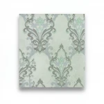  Wall decoration classic design, size 10 m x 1.06 m, pale green color, model  41317