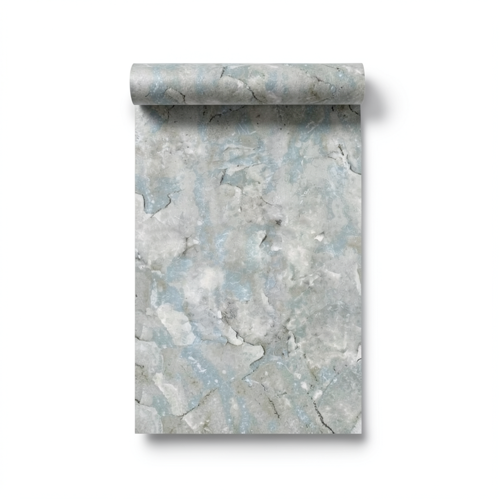 Marble Wallpaper Gray Color 10m x 1.06m, Model 082602