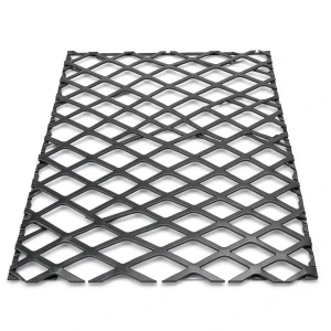 Hot Rolled Black Steel Expanded Metal Mesh Thickness 2.7 mm Width 2.44 M Length 7 M