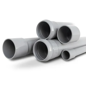 UPVC Pipes Nominal Pressure 10 Bar Outside Diameter 63 mm Thickness 3.0 mm Gray