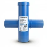 أنابيب HDPE نيبروبلاست PE 80 ضغط 10 بار قطر خارجي 125 مم سمك 9.2 مم لون أزرق   