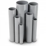 UPVC Pipes Modern Technology Nominal Pressure 6/20 Bar Outside Diameter 225 mm Thickness 5.6 mm Gray Colour