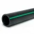 HDPE Polyethylene Pipe  PN 4 Bar [PE 80] OD 355 mm  SDR 41  Color Black with Green Stripes | Almona Factory
