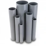 UPVC Pipes Modern Technology Nominal Pressure 16/20 Bar Outside Diameter 225 mm Thickness 16.7 mm Gray Colour