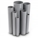 UPVC Pipes Modern Technology Nominal Pressure 6/20 Bar Outside Diameter 250 mm Thickness 7.3 mm Gray Colour