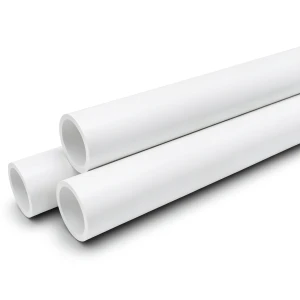 UPVC Pipes Nominal Pressure 10 Bar Outer Diameter 90 mm Thickness 4.3 mm White
