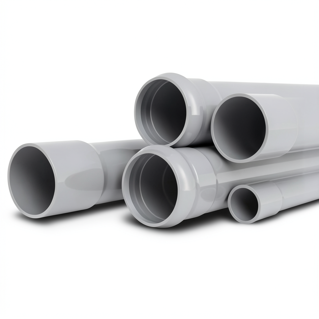 UPVC Pipes Nominal Pressure 16 Bar Outer Diameter 315 mm Thickness 23.4 mm Gray