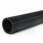 HDPE Pipe  Nominal Pressure 6 Bar [PE 80] OD 200 mm  SDR 22  Color Black | Almona Factory