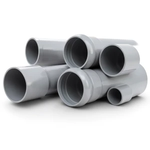 UPVC Pipes Nominal Pressure 16 Bar Outside Diameter 90 mm Thickness 6.7 mm Gray