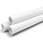مواسير UPVC ضغط 10 بار قطر خارجي 90 مم سمك 4.3 مم لون أبيض