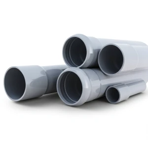 UPVC Pipes Nominal Pressure 16 Bar Outside Diameter 250 mm Thickness 18.6 mm Gray