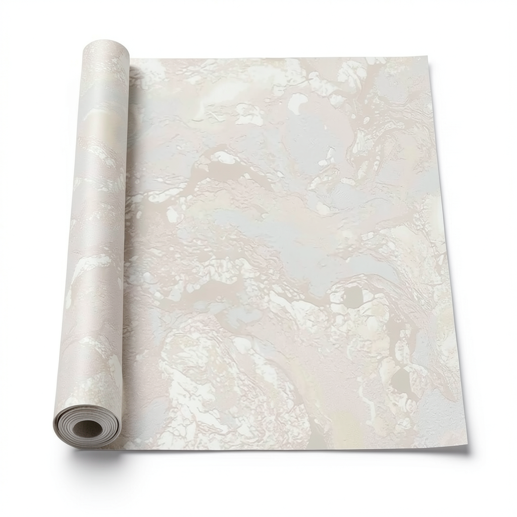 Marble Wallpaper Beige Color 10m x 1.06m, Model 082670