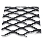 شبك حديد اسود بقلاوه بحري سماكة 2.7 ملم عرض 1.22 متر طول 1 متر