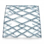 Galvanised Steel Expanded Metal Mesh  Bahri Thickness 2.3 mm Width 1.22 meter Length 6 meter | Bait Al Tatawor Company