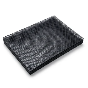 Hot Rolled Black Steel Expanded Metal Mesh 1.2 mm Thickness 1.22 m Width 2 m Length