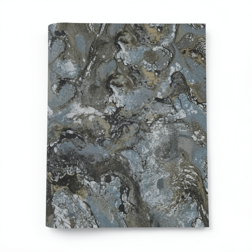 Marble Wallpaper Dark Gray 10m x 1.06m, Model 082663