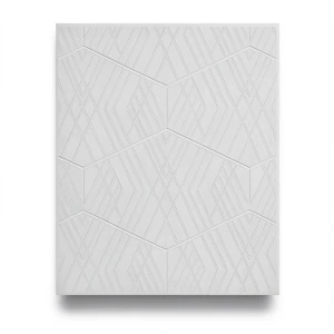 Italian Geometric Wall Covering 10m x 0.73m, Pale Grey, Model Z90004