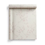 ورق جدران ايطالي تصميم ورود، لون بيج، مقاس 10 م×0.53 م، موديل Z66833