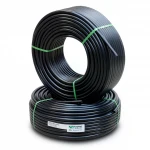 أنابيب HDPE نيبروبلاست PE 80 ضغط 10 بار قطر خارجي 40 مم سمك 3 مم لون اسود
