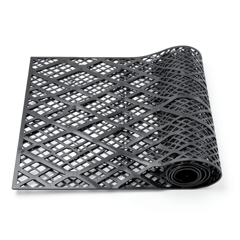 Hot Rolled Black Steel Expanded Metal Mesh Bahri 2 mm Thickness 1.22m Width 2m Length