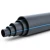 HDPE Plastic Pipe PN 12.5 Bar PE 100 Outside Diameter 180 mm SDR 13.6 Black with Blue Stripes - Image 1