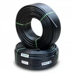 أنابيب HDPE نيبروبلاست PE 80 ضغط 10 بار قطر خارجي 50 مم سمك 3.7 مم لون اسود