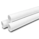 مواسير UPVC ضغط 10 بار قطر خارجي 110 مم سمك 5.3 مم لون أبيض