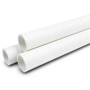 UPVC Pipes Nominal Pressure 10 Bar Outside Diameter 160 mm Thickness 7.7 mm White