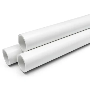 UPVC Pipes Nominal Pressure 6 Bar Outside Diameter 40 mm Thickness 1.8 mm White