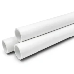 مواسير UPVC ضغط 10 بار قطر خارجي 225 مم سمك 10.8 مم لون أبيض