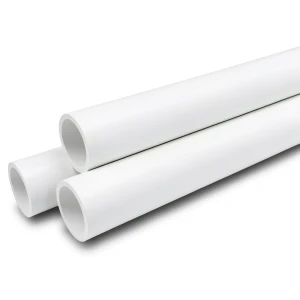 UPVC Pipes Nominal Pressure 6 Bar Outer Diameter 50 mm Thickness 1.8 mm White