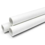 مواسير UPVC ضغط اسمي 6 بار قطر خارجي 63 مم سمك 1.9 مم أبيض