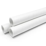 مواسير UPVC ضغط 10 بار قطر خارجي 250 مم سمك 11.9 مم لون أبيض