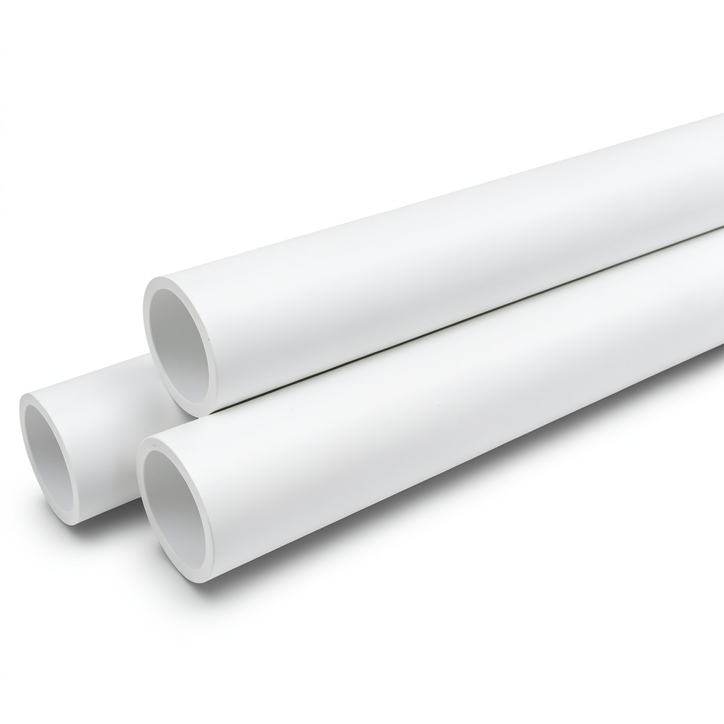 مواسير UPVC ضغط 10 بار قطر خارجي 110 مم سمك 5.3 مم لون أبيض