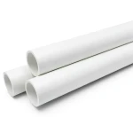 مواسير UPVC ضغط 10 بار قطر خارجي 355 مم سمك 16.9 مم لون أبيض