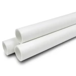 مواسير UPVC ضغط 10 بار قطر خارجي 250 مم سمك 11.9 مم لون أبيض