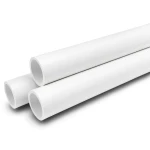 مواسير UPVC ضغط 6 بار قطر خارجي 90 مم سمك 2.7 مم لون أبيض
