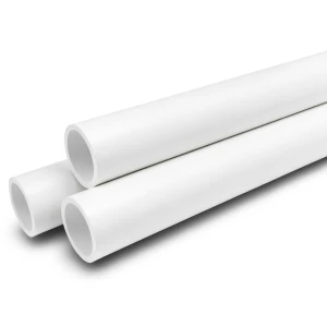 مواسير UPVC ضغط 6 بار قطر خارجي 90 مم سمك 2.7 مم لون أبيض