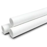 مواسير UPVC ضغط 10 بار قطر خارجي 500 مم سمك 23.9 مم لون أبيض