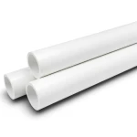 مواسير UPVC ضغط 6 بار قطر خارجي 40 مم سمك 1.8 مم لون أبيض