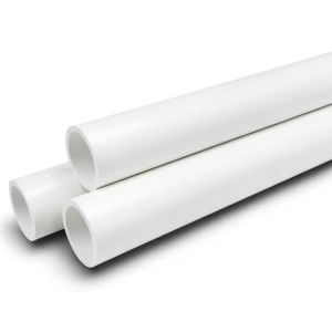 مواسير UPVC ضغط 6 بار قطر خارجي 40 مم سمك 1.8 مم لون أبيض