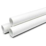مواسير UPVC ضغط 10 بار قطر خارجي 355 مم سمك 16.9 مم لون أبيض