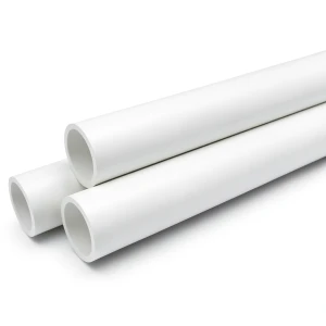 مواسير UPVC ضغط 6 بار قطر خارجي 50 مم سمك 1.8 مم لون أبيض