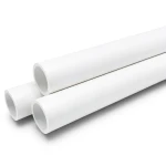 مواسير UPVC ضغط 6 بار قطر خارجي 90 مم سمك 2.7 مم لون أبيض