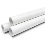 مواسير UPVC ضغط اسمي 10 بار قطر خارجي 400 مم سمك 19.1 مم لون أبيض
