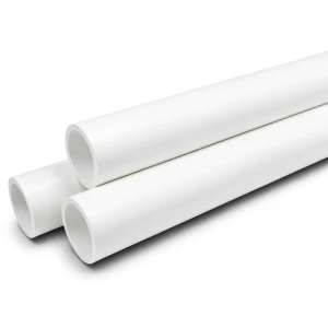مواسير UPVC ضغط 10 بار قطر خارجي 250 مم سمك 11.9 مم لون أبيض