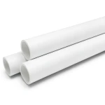 مواسير UPVC ضغط 10 بار قطر خارجي 500 مم سمك 23.9 مم لون أبيض